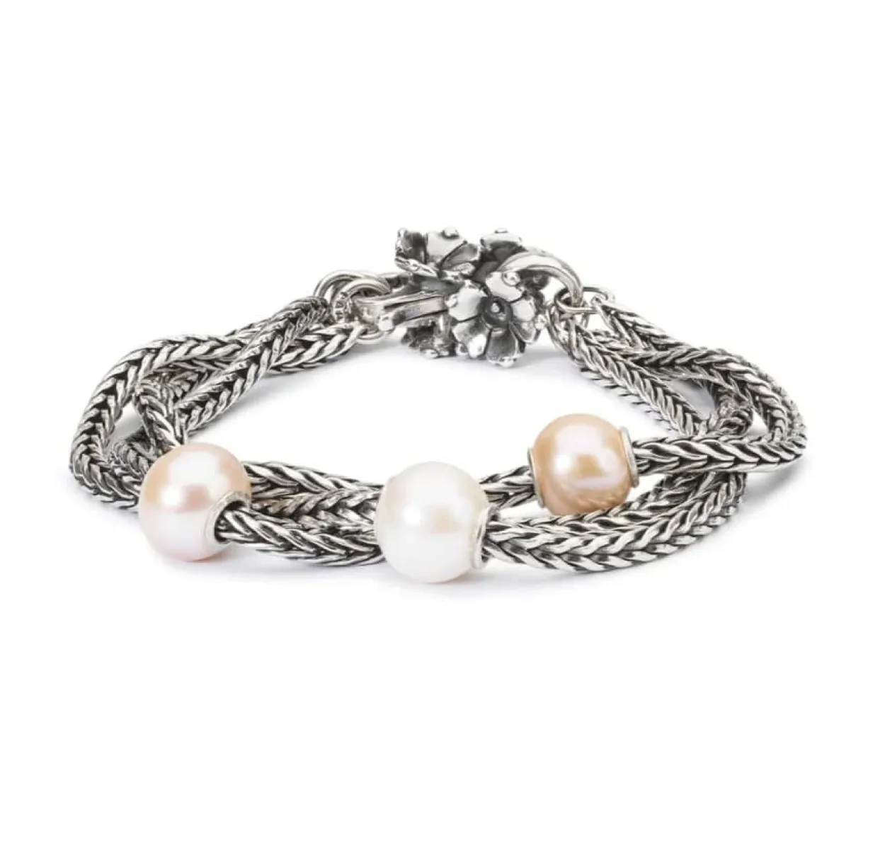 TROLLBEADS HVID PERLE - TAGBE-00085