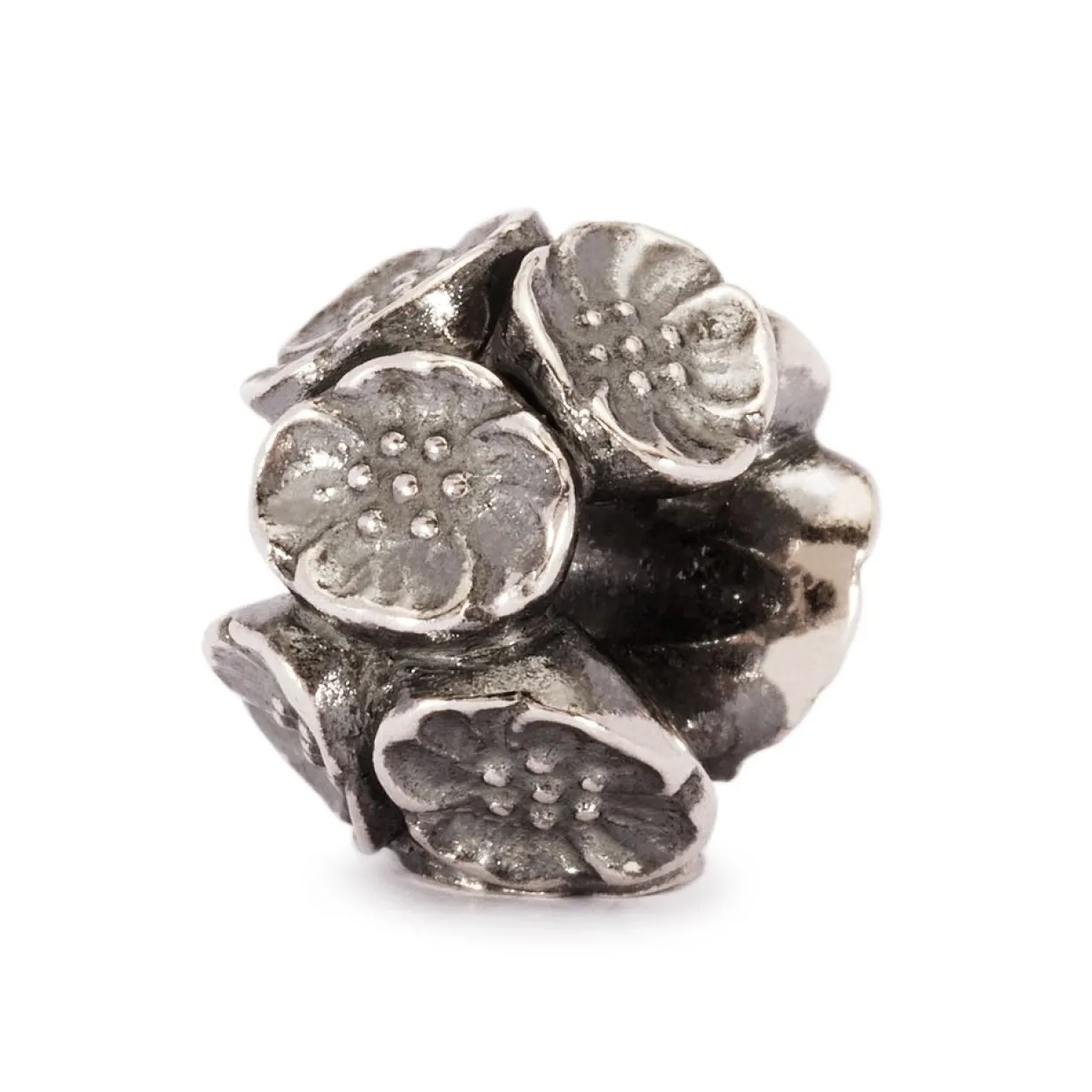 TROLLBEADS KIRSEBÆRBLOMST SØLV KUGLE - TAGBE-40012