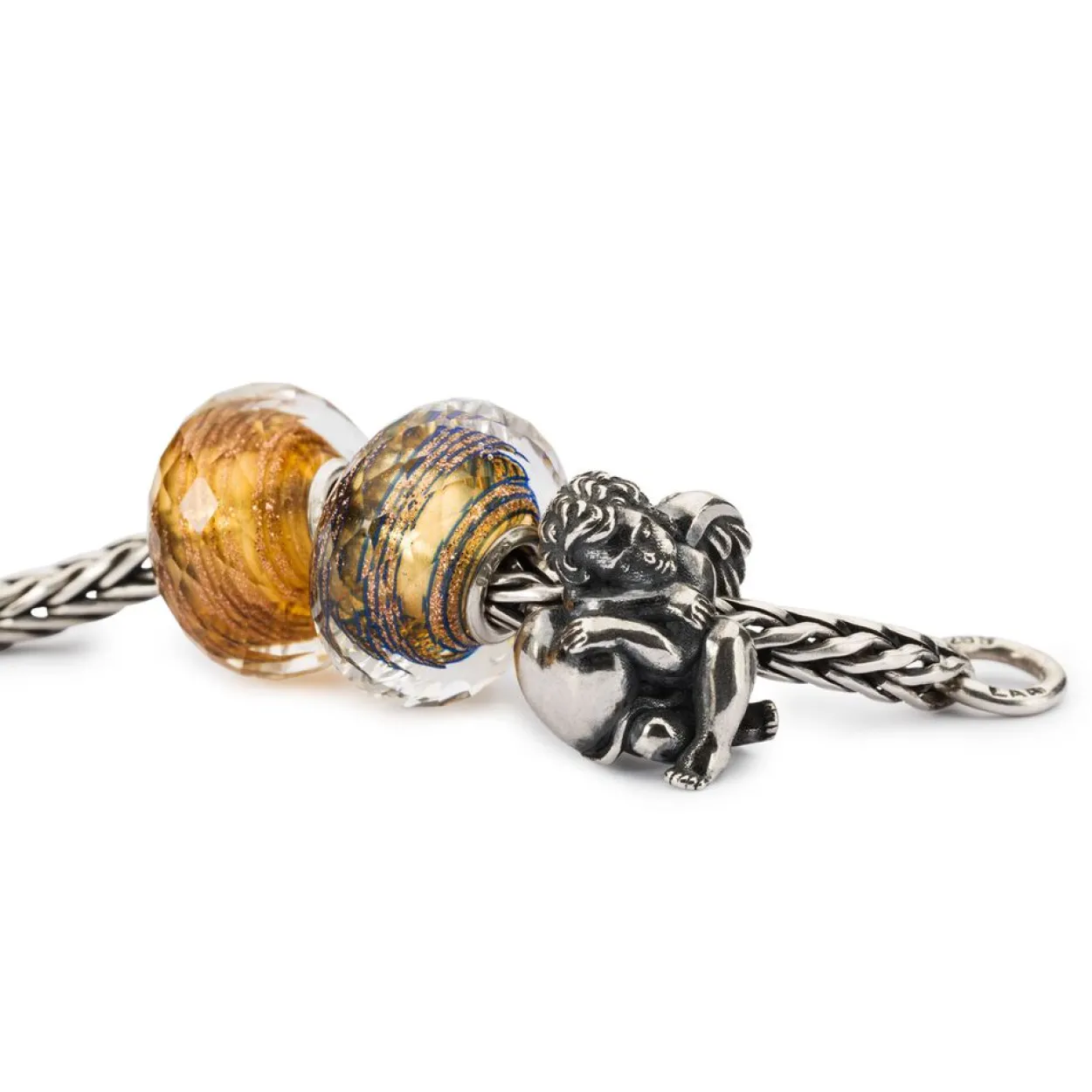 TROLLBEADS 'KÆRLIGHEDENS KERUB' LED SØLV - TAGBE-50042