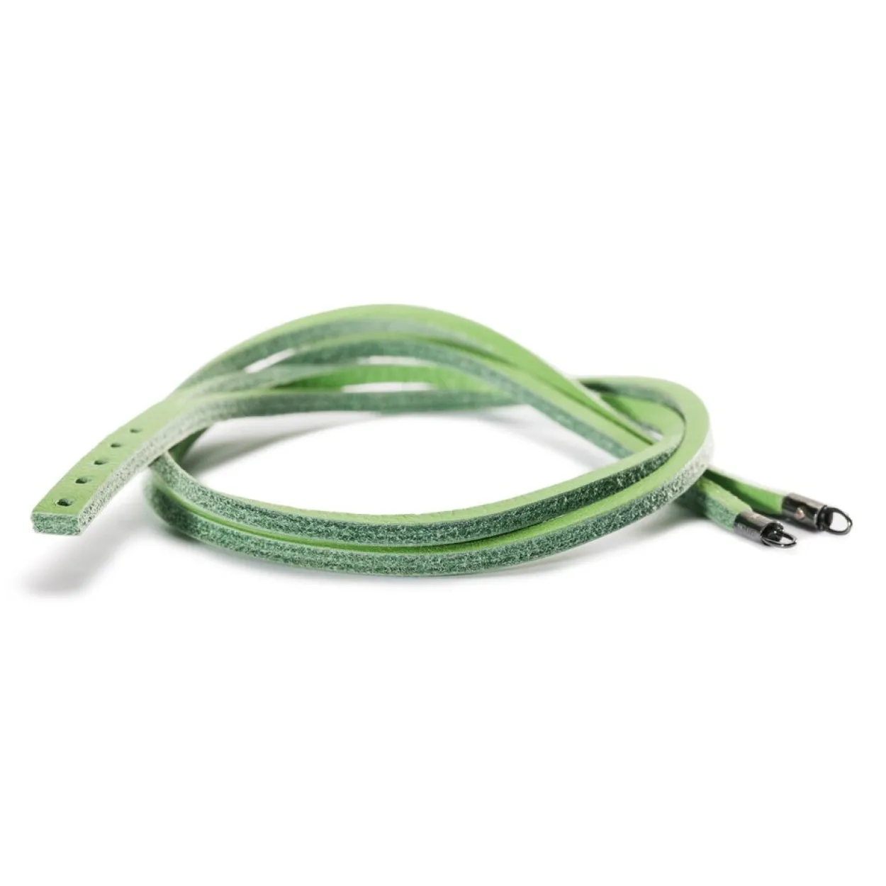 TROLLBEADS LÆDERARMBÅND GRØN 36CM - TLEBR-00016