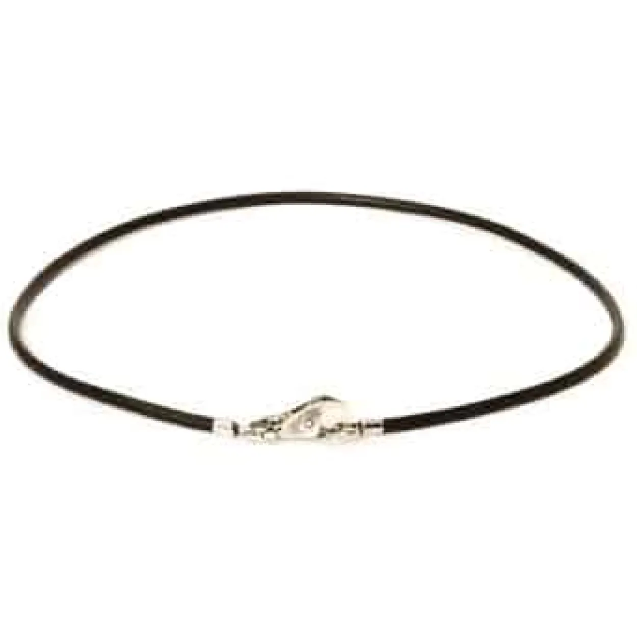 TROLLBEADS LÆDERKÆDE SORT U/LÅS 42 CM - TLENE-00003