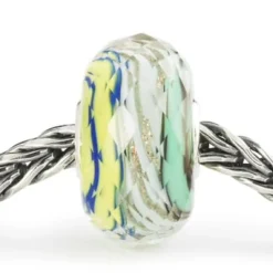 TROLLBEADS LIVETS STRØM GLASKUGLE - TGLBE-30132