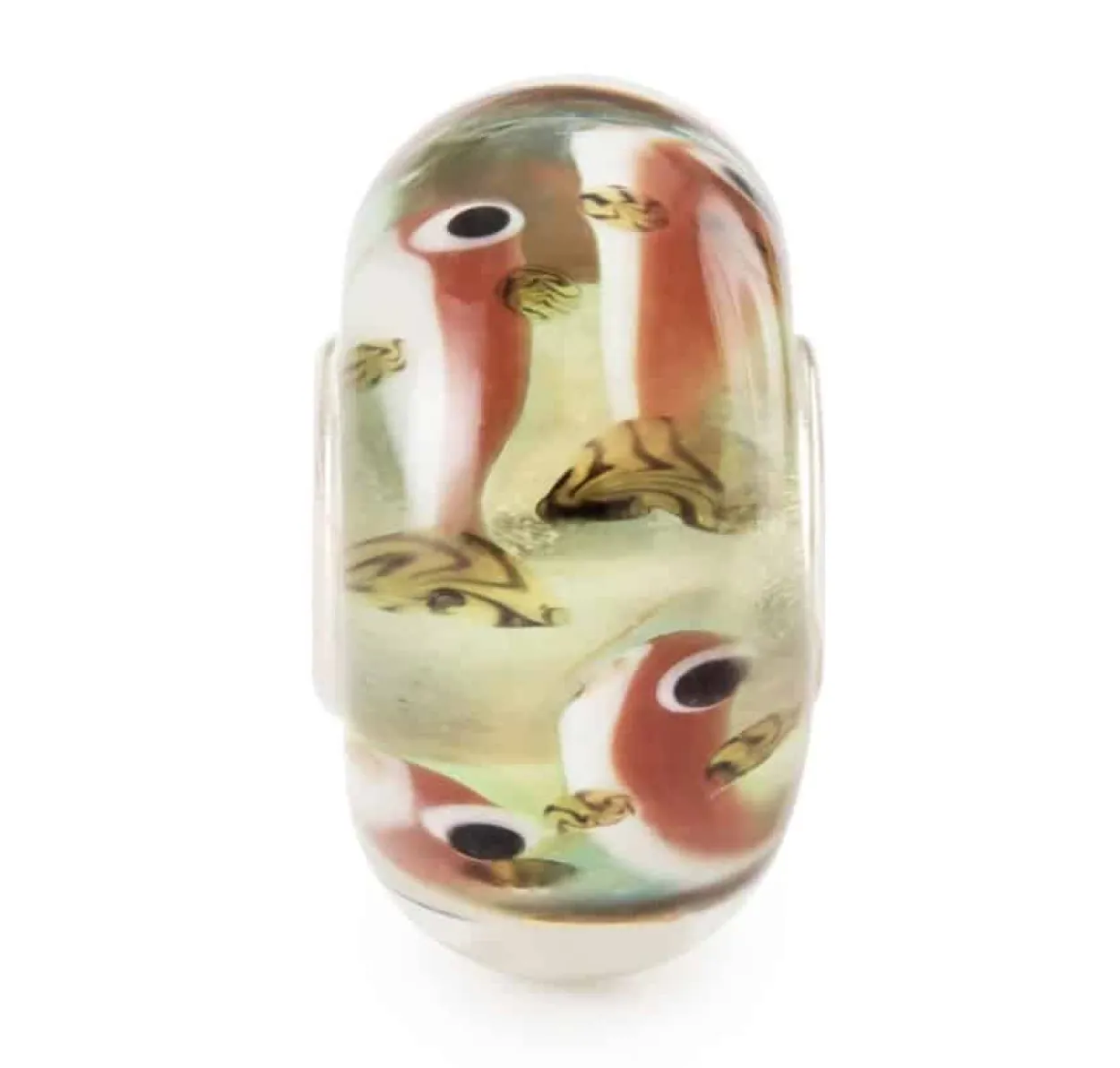 TROLLBEADS SØENS FRIHED GLASKUGLE - TGLBE-20451