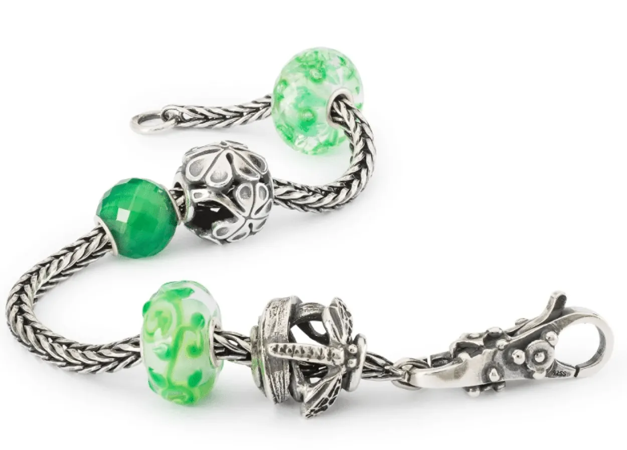 TROLLBEADS SØLV LED FOTRYLLENDE GULDSMED - TAGBE-40131