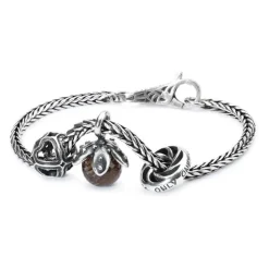 TROLLBEADS SØLVLED HJERTESYMFONI - TAGBE-20159