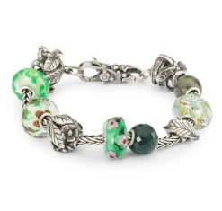 TROLLBEADS STÆRKE BLOMSTER SØLVLED - TAGBE-30193