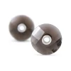 TROLLBEADS VEDHÆNG TIL ØRERINGE MED RØGKVARTS - TSTEA-00013