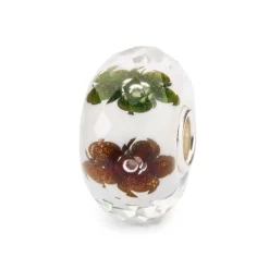 TROLLBEADS 'VINTERBLOMST' GLAS LED - TGLBE-30075